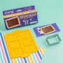 KIT PER BISCOTTI AL CIOCCOLATO in silicone e metallo CON 6 FORME E 1 STAMPO per bambini CHEFCLUB cucina KIDS età 4+ CHEFCLUB - 5
