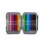 ASTUCCIO scuola SPEED PAD seven HEAVY BOY pencil case COFANETTO attrezzato NERO completo SEVEN - 9