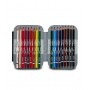ASTUCCIO scuola SPEED PAD seven HEAVY BOY pencil case COFANETTO attrezzato NERO completo SEVEN - 10