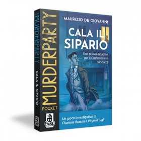 CALA IL SIPARIO murder party pocket MAURIZIO DE GIOVANNI commissario ricciardi GIOCO INVESTIGATIVO età 12+ Cranio Creations - 1
