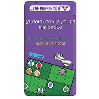 SUDOKU CON LE FORME gioco magnetico in italiano rompicapo solitario da viaggio The Purple Cow The Purple Cow - 1