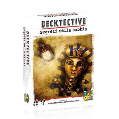 DECKTECTIVE investigativo SEGRETI NELLA SABBIA gioco di carte ROMPICAPO dvgiochi IN ITALIANO anche in solitario daVinci Games - 