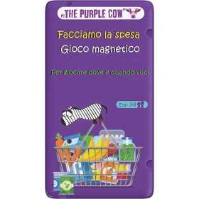 FACCIAMO LA SPESA gioco magnetico DA VIAGGIO in italiano PORTATILE classico THE PURPLE COW età 3+ The Purple Cow - 1