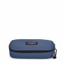 ASTUCCIO eastpak OVAL SINGLE portapenne POWDER PILOT con zip BLU tinta unita EASTPAK - 1