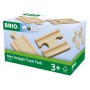 SET DI BINARI MINI DRITTI ferrovia BRIO world STRAIGHT TRACK PACK trenino 33393 età 3+ BRIO - 1
