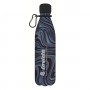 BORRACCIA in acciaio inox 304 di INVICTA bottle TENUTA STAGNA 500 ml FANTASY BLU ONDE caldo e freddo Invicta - 1