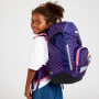 ZAINO scuola ERGOBAG prime PEARL DIVEBEAR ergonomico REGOLABILE single VIOLA Ergobag - 7