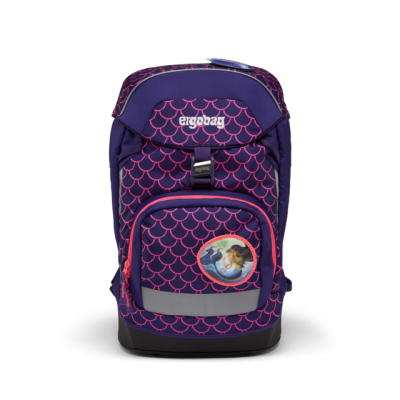 ZAINO scuola ERGOBAG prime PEARL DIVEBEAR ergonomico REGOLABILE single VIOLA Ergobag - 1