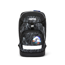 ZAINO scuola ERGOBAG prime SUPER REFLECTBEAR ergonomico REGOLABILE single NERO Ergobag - 1
