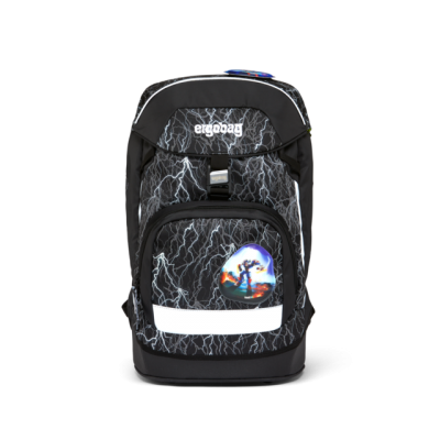 ZAINO scuola ERGOBAG prime SUPER REFLECTBEAR ergonomico REGOLABILE single NERO Ergobag - 1