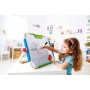 STUDIO D'ARTE PORTATILE Lavagna bianca e nera HAPE età 3+ magnetica DOUBLE FACE Hape - 5