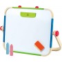 STUDIO D'ARTE PORTATILE Lavagna bianca e nera HAPE età 3+ magnetica DOUBLE FACE Hape - 6