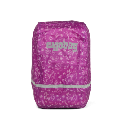 RAIN COVER coprizaino impermeabile VIOLA parapioggia CAVALLI per gli zaini ERGOBAG riflettente Ergobag - 1