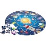 PUZZLE + GIOCO 2 in 1 SISTEMA SOLARE poster double face 102 PEZZI sole led HAPE pianeti E1625 età 5+ Hape - 3