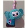 porta chiavi COOSHI Ilvy & Minimoomies PELUCHE si illumina PUPAZZO gadget VERDE