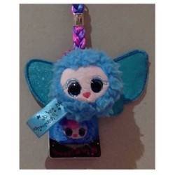 porta chiavi COOSHI Ilvy & Minimoomies PELUCHE illumina PUPAZZO gadget AZZURRO