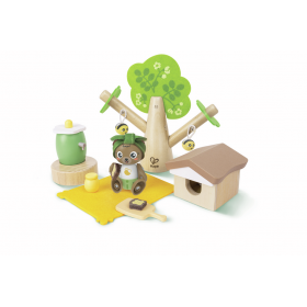 PIC NIC DELLE API honey bees picnic HAPE penny IN BAMBOO green planet explorers E3415 età 3+ Hape - 1