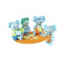 FAMIGLIA DI ELEFANTI elephant family HAPE con accessori IN BAMBOO green planet explorers E3527 età 3+ Hape - 1