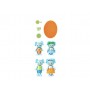 FAMIGLIA DI ELEFANTI elephant family HAPE con accessori IN BAMBOO green planet explorers E3527 età 3+ Hape - 2