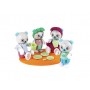 FAMIGLIA DI ORSI POLARI polar bear family HAPE con accessori IN BAMBOO green planet explorers E3529 età 3+ Hape - 1