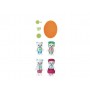 FAMIGLIA DI ORSI POLARI polar bear family HAPE con accessori IN BAMBOO green planet explorers E3529 età 3+ Hape - 2
