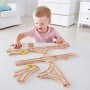 SET ESPANSIONE BINARI AVANZATO track expansion pack HAPE ferrovia in legno E3733 età 3+ Hape - 1