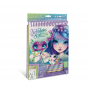 ALBUM CREATIVO set con fogli stencils stickers pastelli NEBULOUS STARS kit artistico NENUPHIA E LILYA età 7+ NEBULOUS STARS - 1