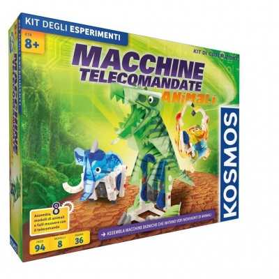 MACCHINE TELECOMANDATE set di esperimenti ANIMALI in italiano KIT SCIENTIFICO età 8+ KOSMOS - 1