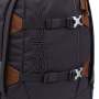 ZAINO scuola SATCH PACK ergonomico NORDIC GREY materiale riciclato GRIGIO SCURO con inserti in pelle Satch - 5