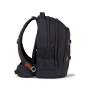 ZAINO scuola SATCH PACK ergonomico NORDIC GREY materiale riciclato GRIGIO SCURO con inserti in pelle Satch - 3
