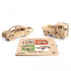 Libro Simba 2 Camion Truck Kit da COSTRUIRE cartone 28 Magic World GUT pick up