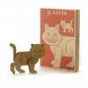 Libro Simba GATTO da COSTRUIRE COLORARE cartone 28 Magic World GUT Made in Italy