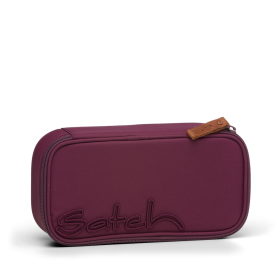 ASTUCCIO semirigido SATCH attrezzato NORDIC BERRY pencil case VIOLA con squadra in omaggio PENBOX Satch - 1