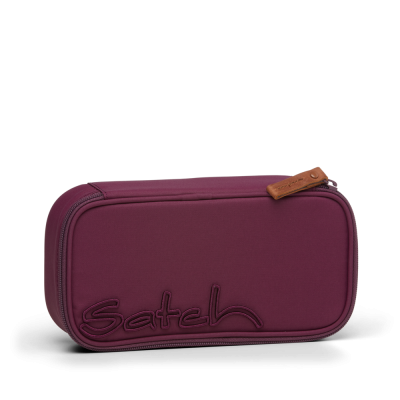 ASTUCCIO semirigido SATCH attrezzato NORDIC BERRY pencil case VIOLA con squadra in omaggio PENBOX Satch - 1