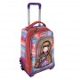 TROLLEY rucksack GORJUSS zaino con ruote BE KIND TO ALL CREATURES santoro 1219GJ01 scuola Gorjuss - 1