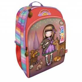ZAINO LARGE classic rucksack GORJUSS scuola BE KIND TO ALL CREATURES santoro 1130GJ05 Gorjuss - 1