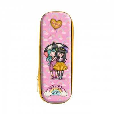 ASTUCCIO IN LATTA zipped pencil tin BE KIND TO EACH OTHER santoro GORJUSS london 792GJ15 Gorjuss - 1