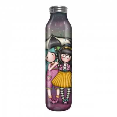 BORRACCIA TERMICA insulated metal water bottle BE KIND TO EACH OTHER santoro GORJUSS in acciaio inox 1103GJ10 Gorjuss - 1