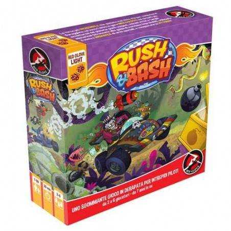 RUSH & BASH italiano gioco di corse e combattimento demenziale Red Glove
