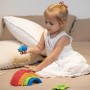 ARCOBALENO rainbow set LALABOOM step by step COSTRUZIONI IN PLASTICA età 18 mesi + lalaboom - 3