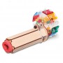 CALEIDOSCOPIO da costruire IN LEGNO ad incastro SMARTIVITY kit scientifico 121 PEZZI età 6+ - 2