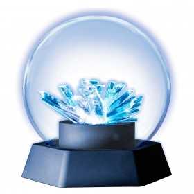 PALLA MAGICA trasparente CRISTALLI con 7 colori led CRYSTAL WONDER kit scientifico MAGIC BALL età 8+ EDU-TOYS - 2