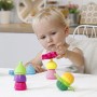 BORSA DI PERLE E ACCESSORI gioco LALABOOM in plastica speciale 28 PEZZI attività SET età 10 mesi + lalaboom - 4