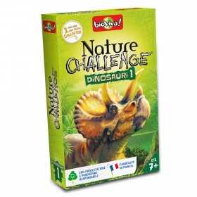 DINOSAURI 1 mazzo di carte NATURE CHALLENGE bioviva IN ITALIANO età 7+ Bioviva - 1