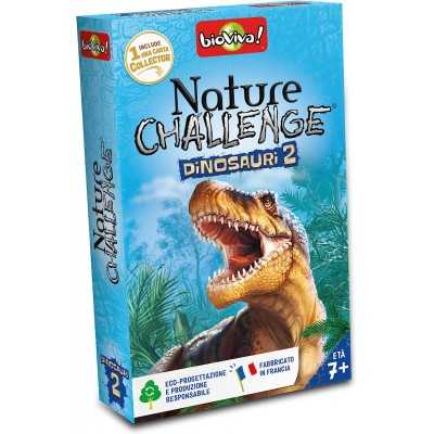 DINOSAURI 2 mazzo di carte NATURE CHALLENGE bioviva IN ITALIANO età 7+ Bioviva - 1