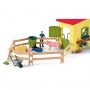 GRANDE FATTORIA CON ANIMALI e accessori SCHLEICH miniature in resina FARM WORLD set 42605 età 3+ Schleich - 12