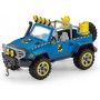 VEICOLO 4X4 CON DINOSAURO e accessori SCHLEICH miniature in resina DINOSAURS set 41464 età 5+ Schleich - 8