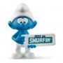 PUFFO CON CARTELLO originale THE SMURFS puffi SCHLEICH in resina 20843 età 3+ Schleich - 1