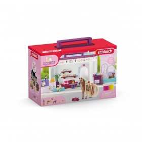 PET SALON miniature in resina SCHLEICH set HORSE CLUB 42614 età 4+ Schleich - 5