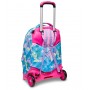 TROLLEY JACK seven SJ GANG due ruote 2WD vol 34 litri UNIWING scuola GIRL staccabile 3 IN 1 zaino SEVEN - 6